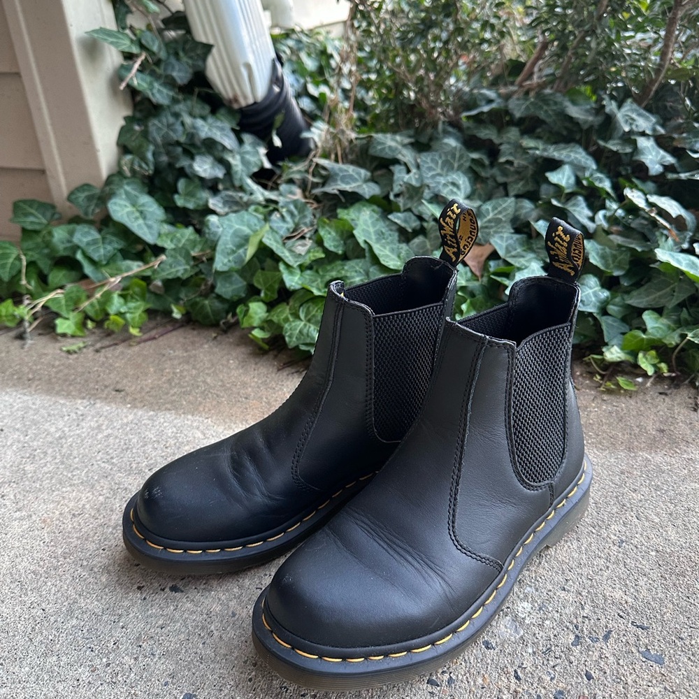 Dr. Martens Black Chelsea Boots for Men
